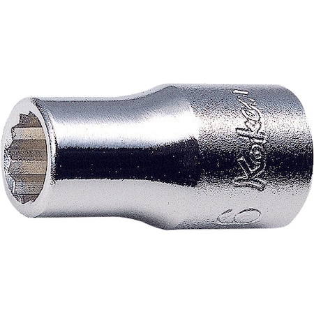 Ko-Ken Socket 1/2 12 Point 22mm 1/4 Sq. Drive 2405A-1/2